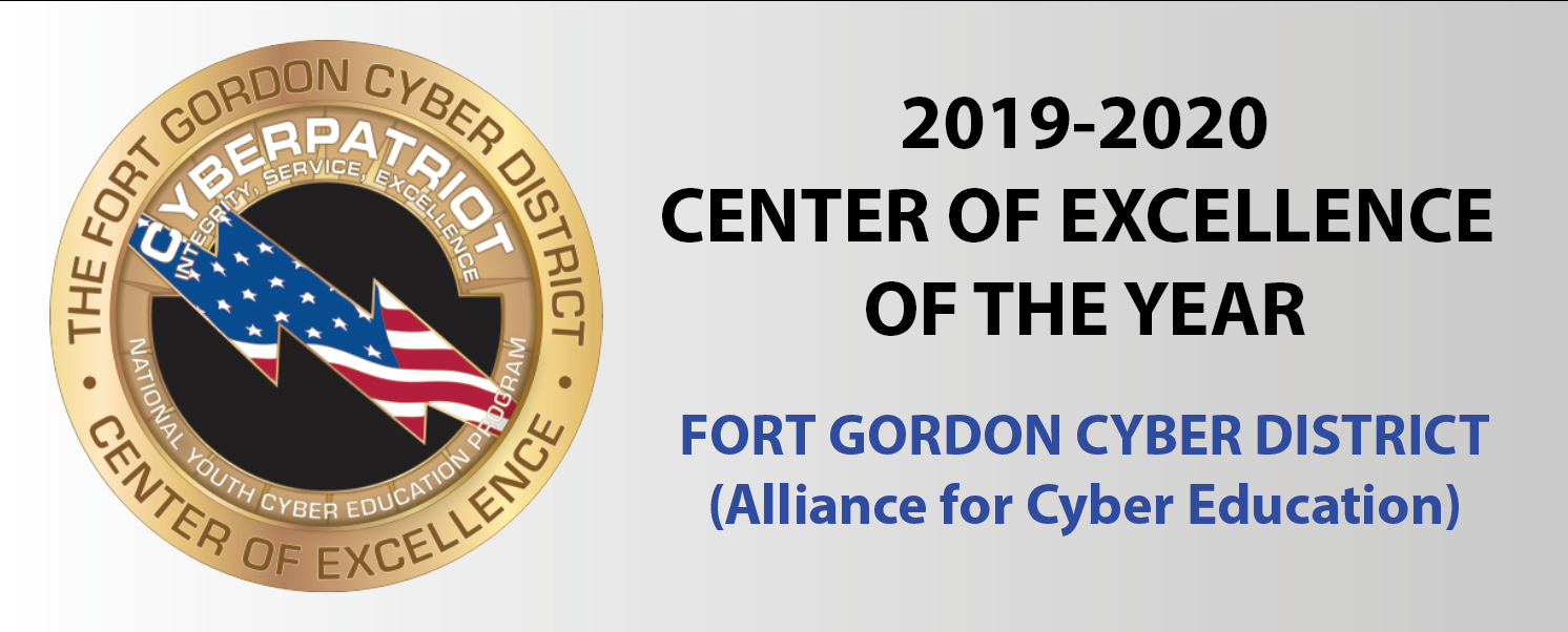 Fort Gordon Cyber District/Alliance for Cyber Education named CoE AI