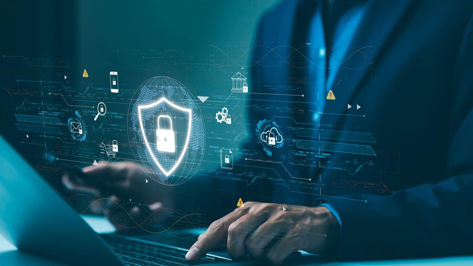 Email Security Solution dashboard showing phishing and ransomware protection features