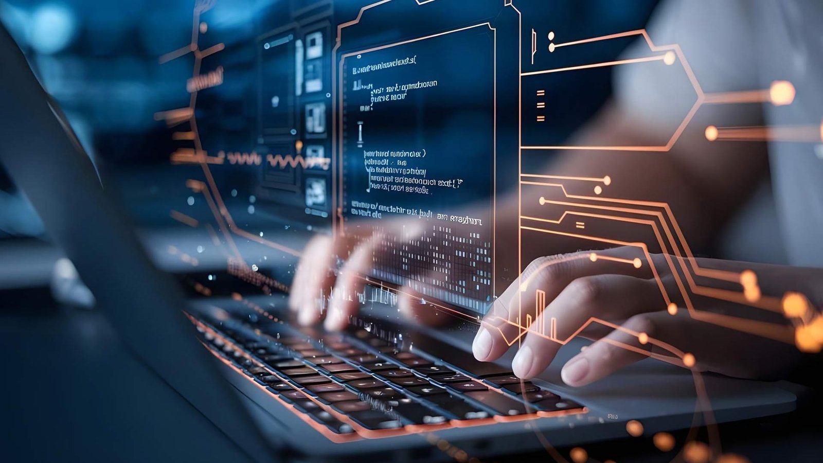 Healthcare professionals using a digital dashboard for unified data analytics.